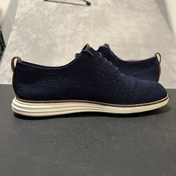 Cole Haan Original Grand Wingtip Oxford Men\'s 10.5 M Blue C27960 Shoes main image 10